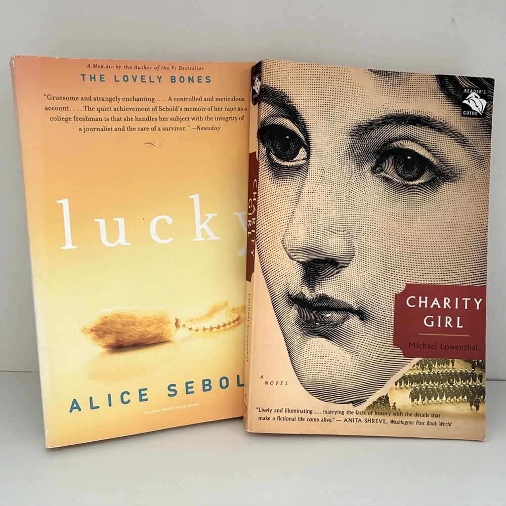 Bundle 2 Paperbacks: Lucky, Charity Girl